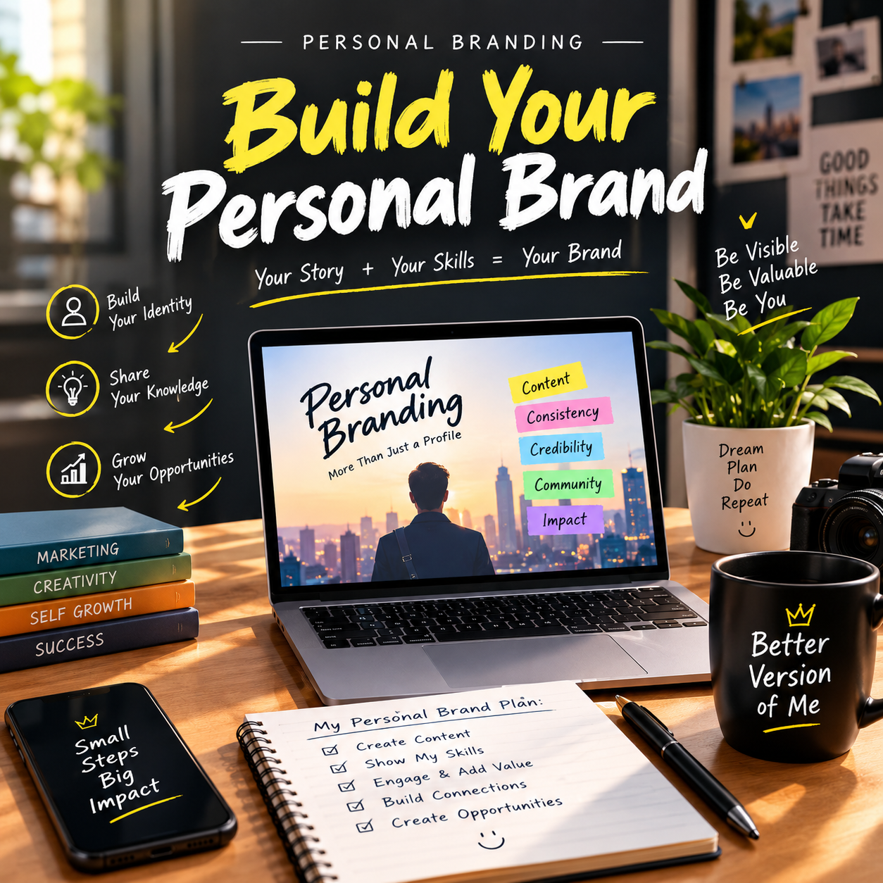 Build Your Personal Brand With 3Pedia Digital